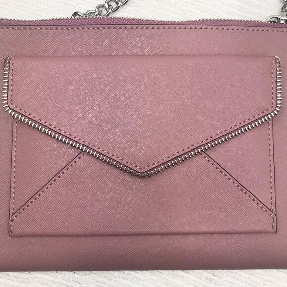 Rebecca Minkoff Mauve Pink Slim Envelope Bag - Picture 4 of 15